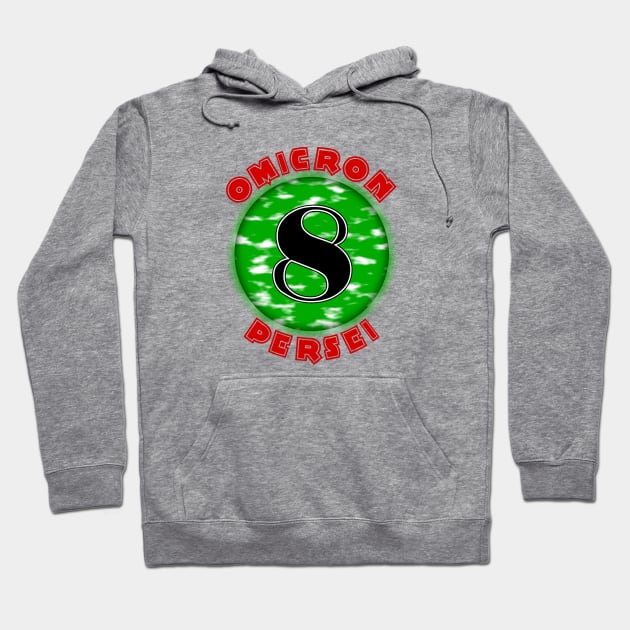 Omicron Persei 8 Hoodie by focodesigns